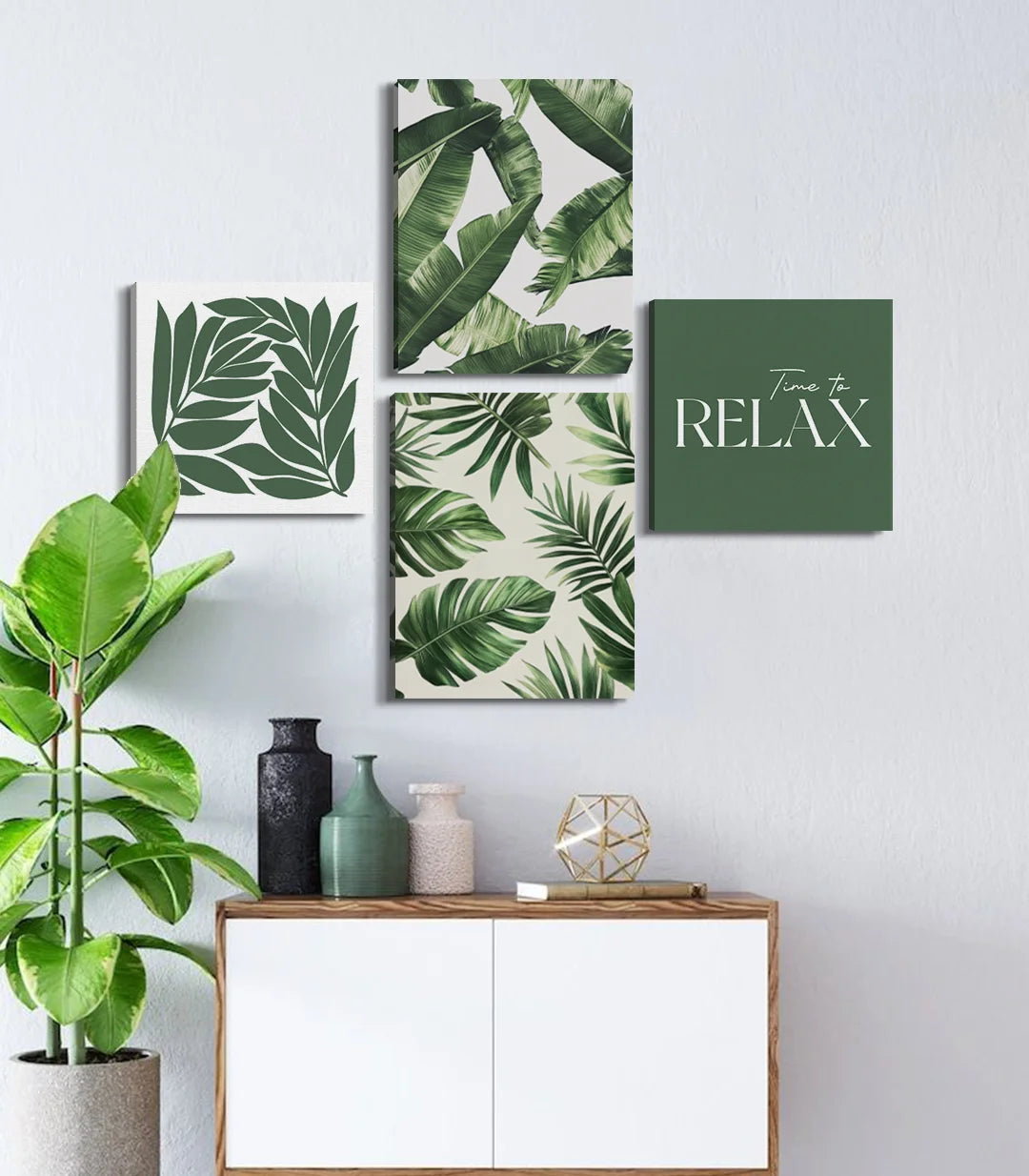 Mur de cadre Leaf Retreat